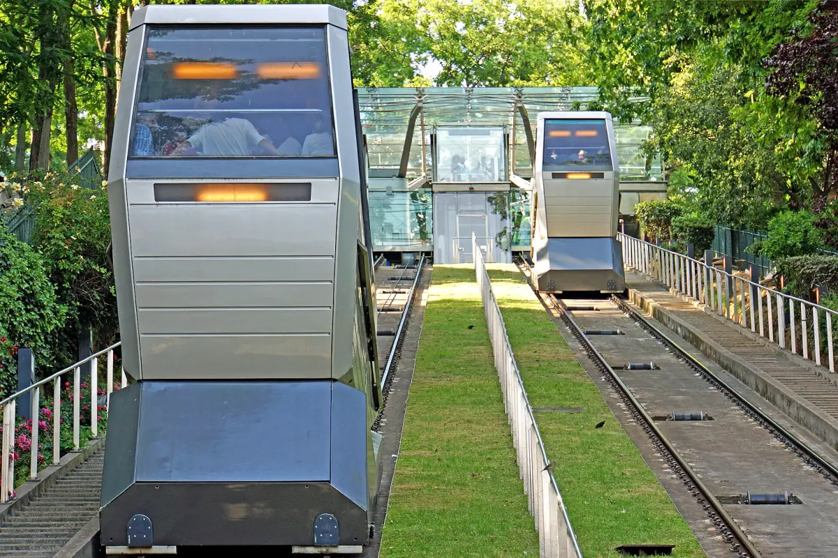 The Montmartre funicular