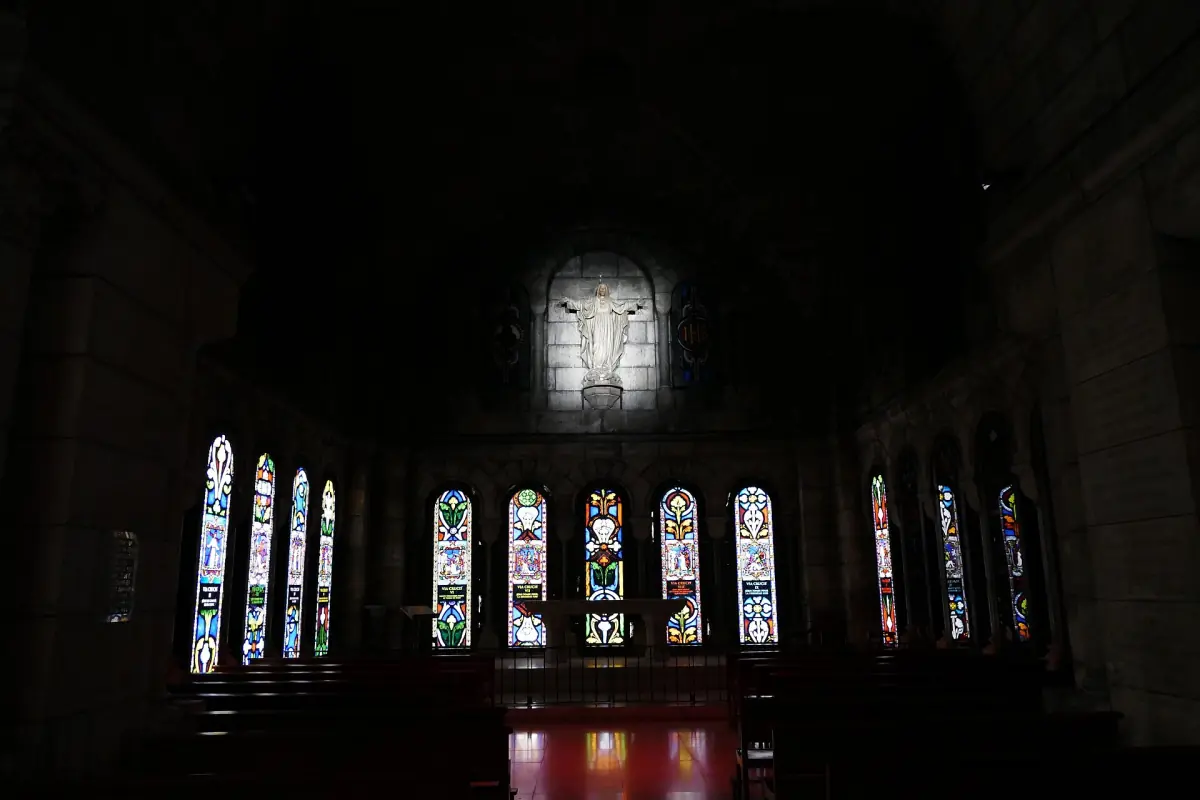 The crypt of Sacré-Cœur